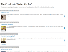Tablet Screenshot of blog.ecreekside.com